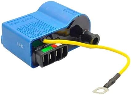 244128 OEM CDI para Vespa Primavera Vespa PK 50-125 PX 80-200 - Cuatro conexiones CDI para Vespa Cosa Vespa T5 Piaggio APE, CDI OEM genuino importado de Italia 244128