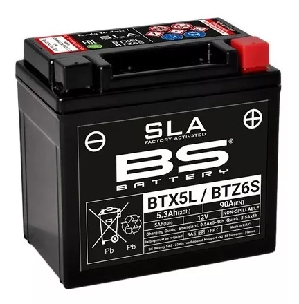 BATERIA BS BATTERY BTX-5L-BTZ6S