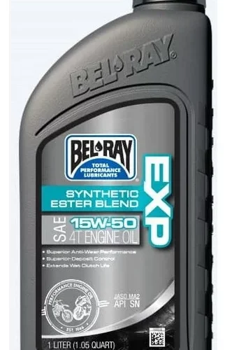 Bel-Ray EXP Syn Est Bld 4T E/O 15W-50 Botella de 1 Litro