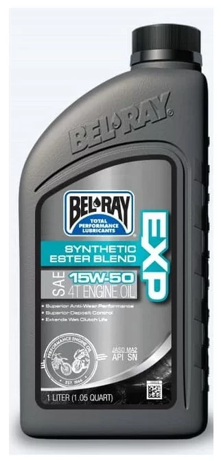 Bel-Ray EXP Syn Est Bld 4T E/O 15W-50 Botella de 1 Litro
