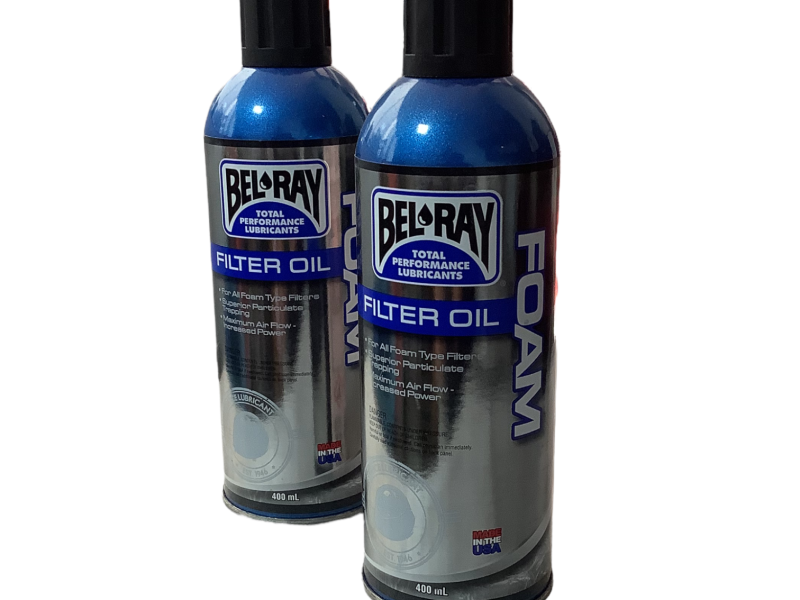 Bel-Ray Foam Filter Oil Spray Aerosol de 400 ml