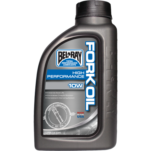 Bel-Ray High Perf Fork Oil 10W Botella de 1 Litro