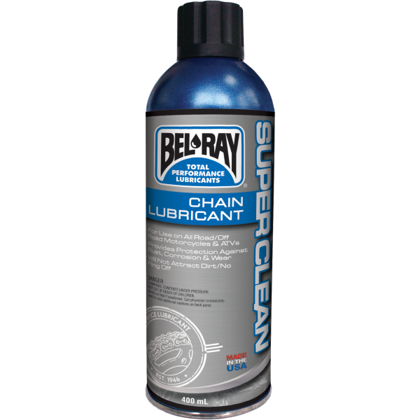 Bel-Ray Super Clean Chain Lube Aerosol de 400 ml