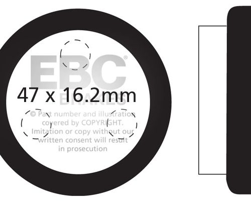 PASTILLA DE FRENO FA021