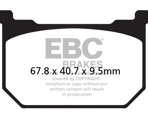 PASTILLA DE FRENO FA068