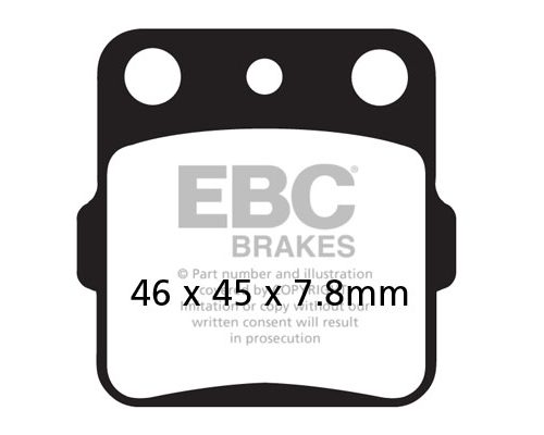 PASTILLA DE FRENO FA084TT