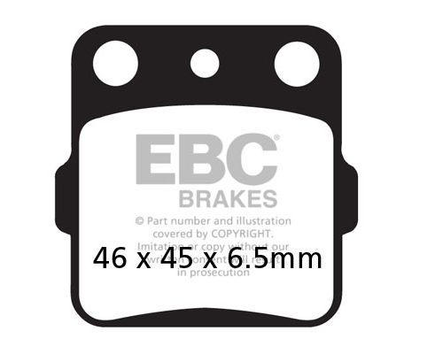 PASTILLA DE FRENO FA084/3TT