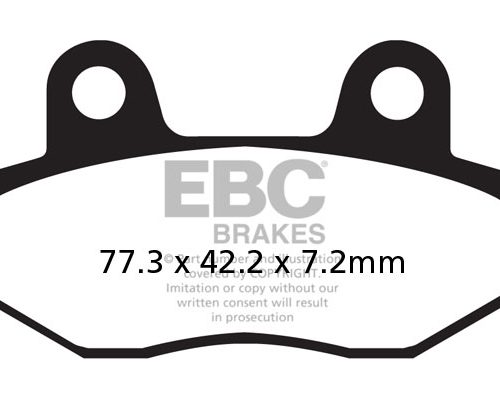 PASTILLA DE FRENO FA086