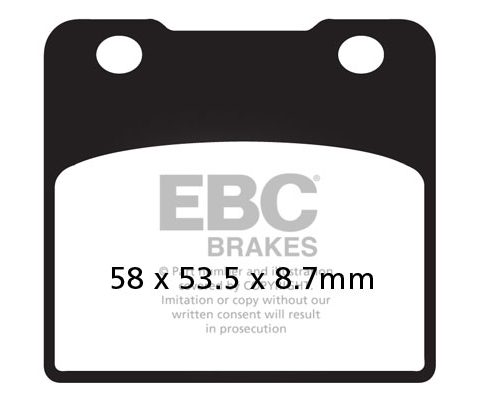 PASTILLA DE FRENO FA103