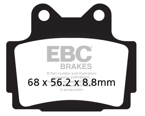 PASTILLA DE FRENO FA104