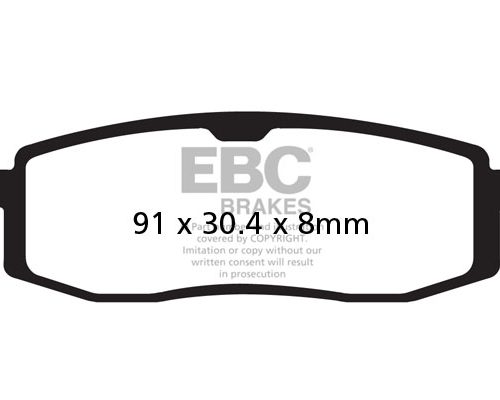 PASTILLA DE FRENO FA105