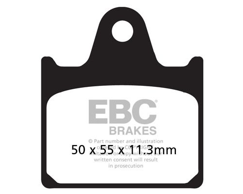 PASTILLA DE FRENO FA109