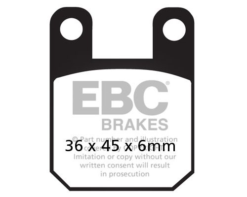 PASTILLA DE FRENO FA115