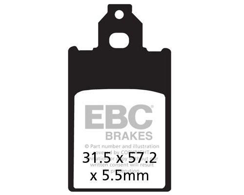 PASTILLA DE FRENO FA116