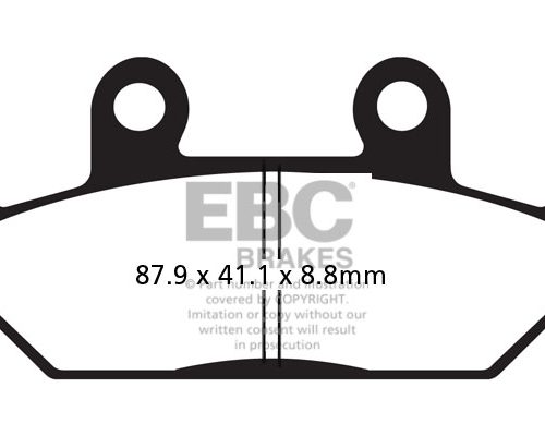 PASTILLA DE FRENO FA124