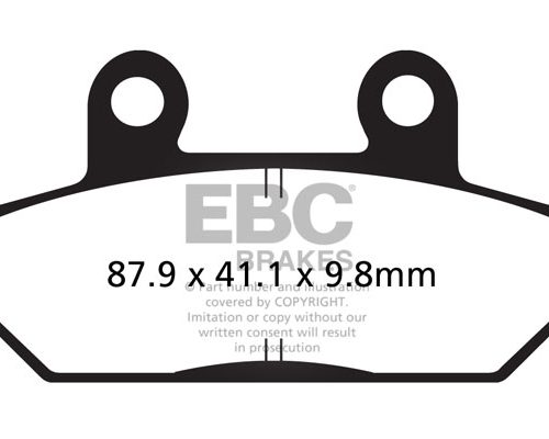 PASTILLA DE FRENO FA124/2HH