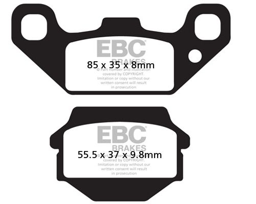 PASTILLA DE FRENO FA128