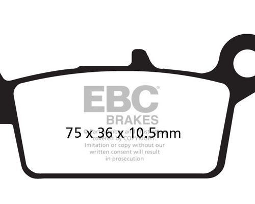 PASTILLA DE FRENO FA131TT