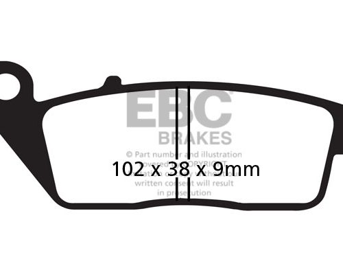 PASTILLA DE FRENO FA142HH