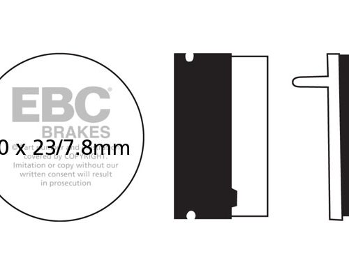 PASTILLA DE FRENO FA155R