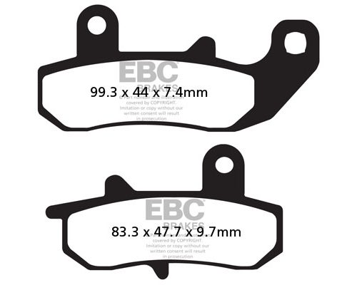 PASTILLA DE FRENO FA157
