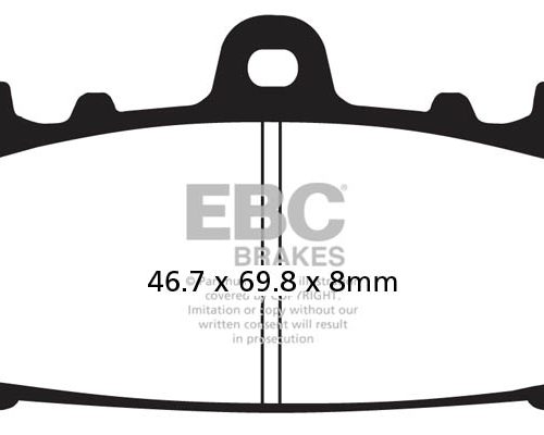 PASTILLA DE FRENO FA158
