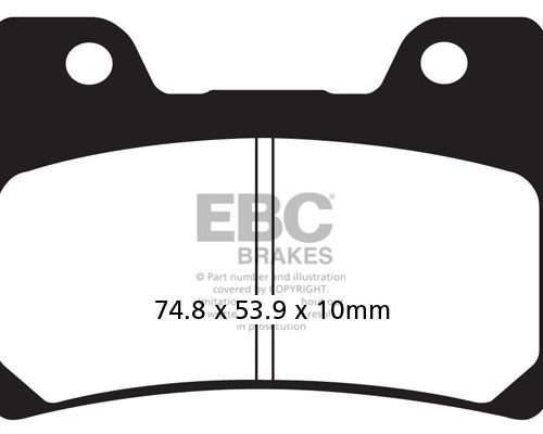 PASTILLA DE FRENO FA160HH