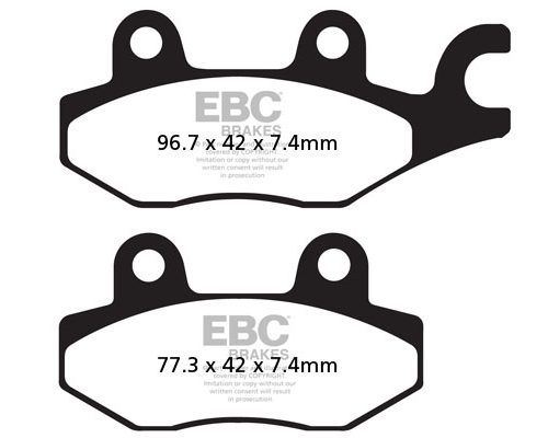 PASTILLA DE FRENO FA165TT