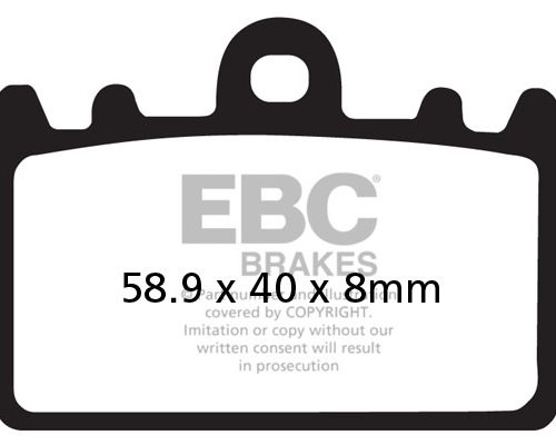 PASTILLA DE FRENO FA180