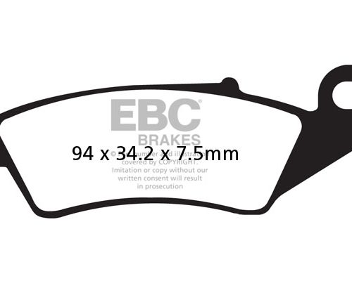 PASTILLA DE FRENO MXS185