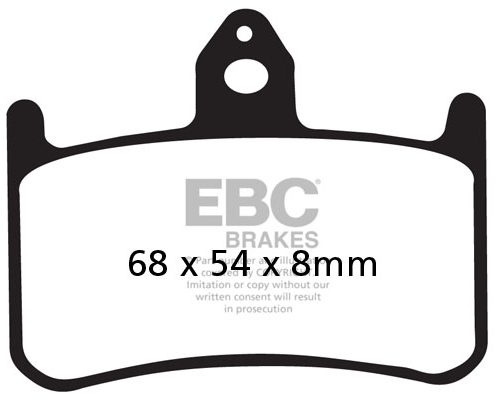 PASTILLA DE FRENO FA187HH