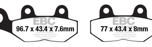 PASTILLA DE FRENO FA202