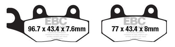 PASTILLA DE FRENO FA202