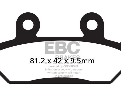 PASTILLA DE FRENO FA203