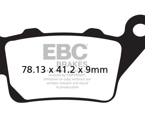 PASTILLA DE FRENO FA208TT