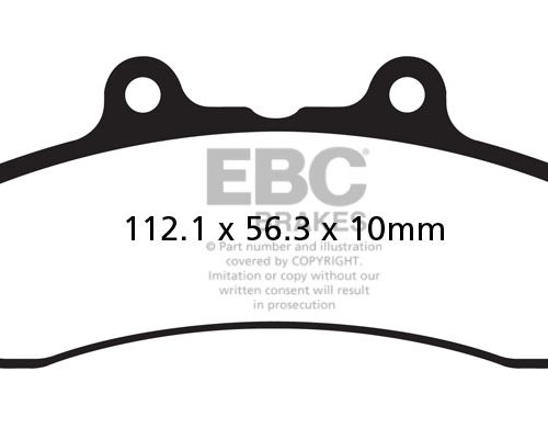 PASTILLA DE FRENO FA210