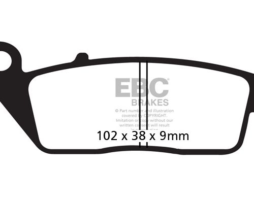 PASTILLA DE FRENO FA226HH