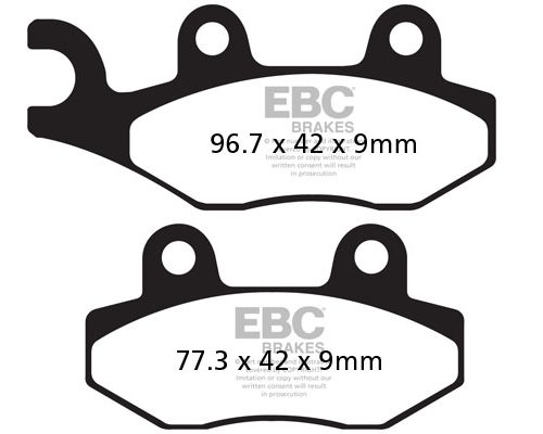 PASTILLA DE FRENO SFA228