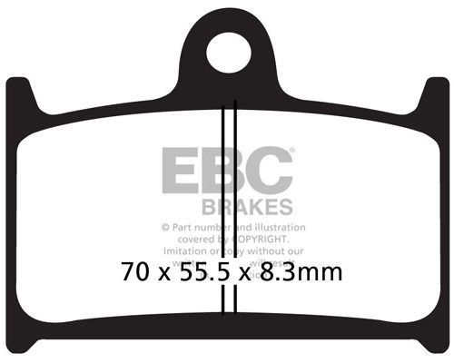 PASTILLA DE FRENO FA236HH