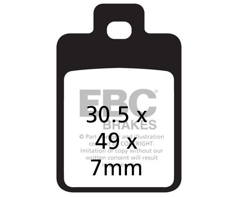 PASTILLA DE FRENO FA255