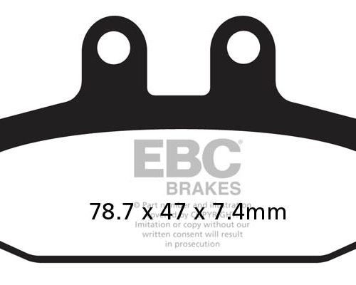 PASTILLA DE FRENO SFA256HH