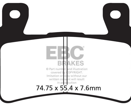 PASTILLA DE FRENO FA296HH