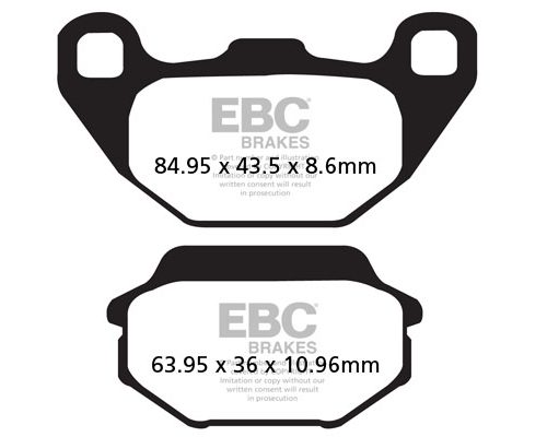 PASTILLA DE FRENO SFA305