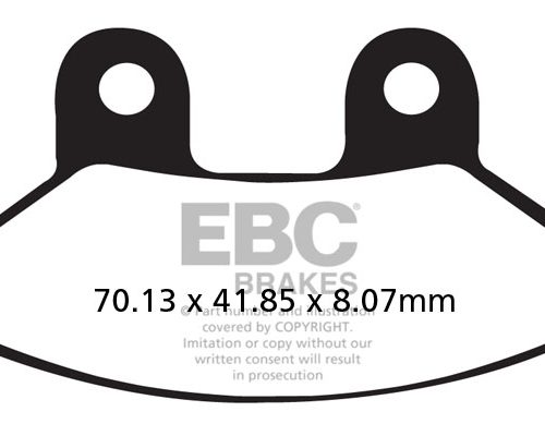 PASTILLA DE FRENO SFA306