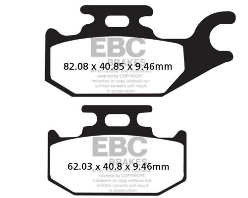 PASTILLA DE FRENO FA307R