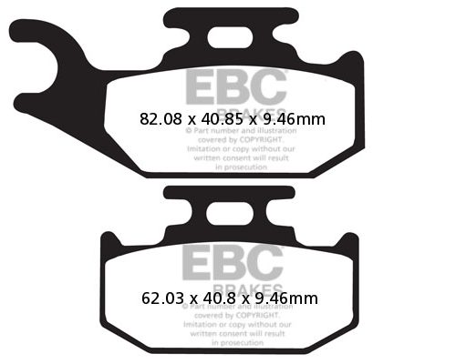 PASTILLA DE FRENO FA317R
