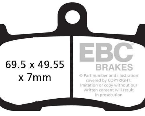 PASTILLA DE FRENO FA347HH