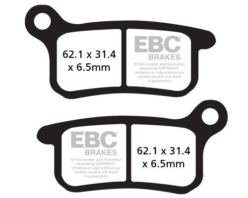 PASTILLA DE FRENO FA357TT