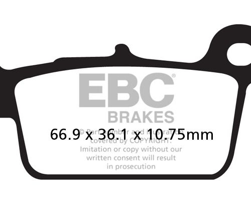 PASTILLA DE FRENO MXS367