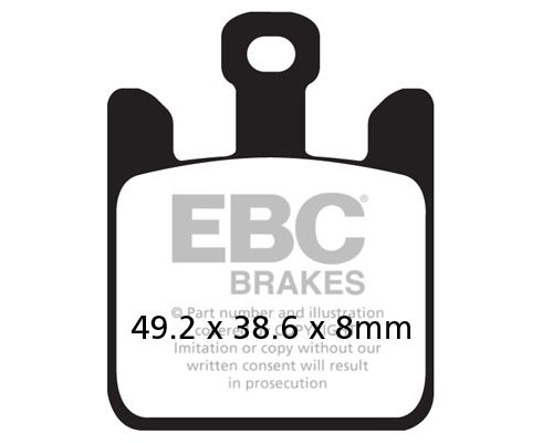 PASTILLA DE FRENO FA369/4HH